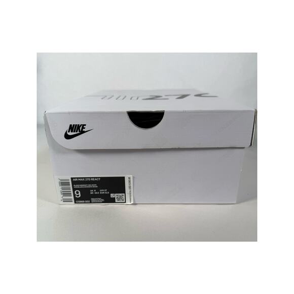 Nike Air Max 270 React Black Iron Grey University Red Men’s US 9 CI3866‑002 UIB main image 4
